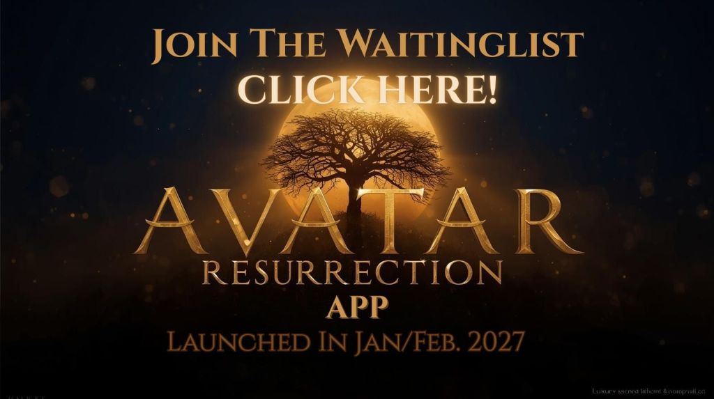 JOIN THE WAITLIST – Avatar Resurrection App